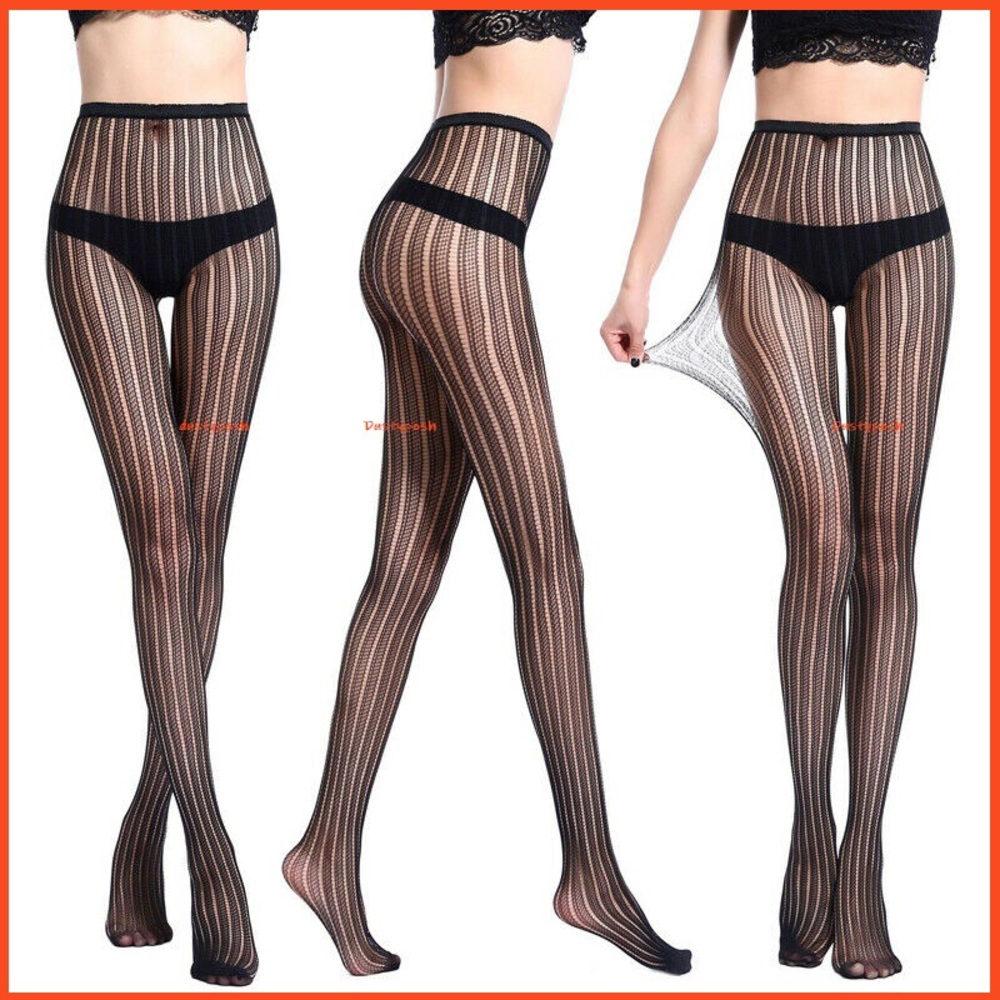 Sexy fishnet lace pantyhose tights stockings nylon